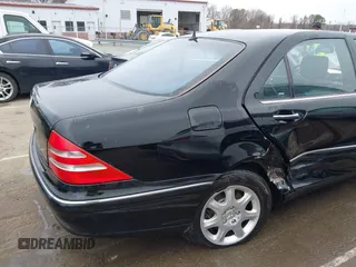 2002 Mercedes-Benz S-Class 4.3L with VIN WDBNG70JX2A298541, listed as a IAAI auction lot 41757586 with 98,305 mi miles. Bid and sale history available at carsss.com. Image 17.