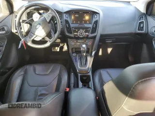 2016 Ford Focus Titanium with VIN 1FADP3J22GL201721, listed as a Copart auction lot 50633795 with 29,801 mi miles and Salvage title. Bid and sale history available at DreamBid. Image 8.