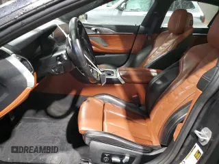 2022 BMW 8 Series 840i with VIN WBAGV4C08NCJ12339, listed as a Copart auction lot 86587434 with 35,106 mi miles and Salvage title. Bid and sale history available at DreamBid. Image 7.