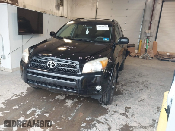 2008 Toyota RAV4 Sport with VIN JTMBD32V785153206, listed as a IAAI auction lot 42306957 with 149,784 mi miles and . Bid and sale history available at DreamBid. Image 2.