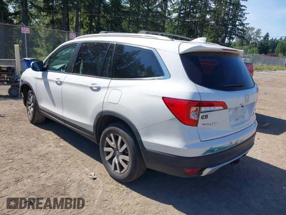 2020 Honda Pilot EX-L z VIN 5FNYF6H56LB010316, wystawiony jako IAAI lot #42433400 z przebiegiem 48 764 mil mil oraz . Historia ofert i sprzedaży dostępna na DreamBid. Obrazek 3.