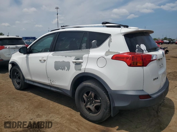 2015 Toyota RAV4 LE с VIN 2T3BFREV5FW356867, выставлен на аукционе Copart как лот 61377535 с пробегом 148 273 миль миль и Чистый • Clean title. История ставок и продаж доступна на DreamBid. Изображение 2.