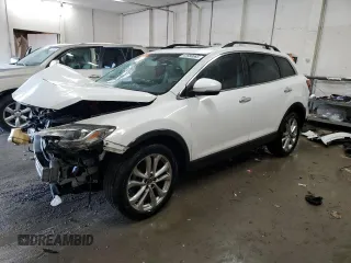 2013 Mazda CX-9 Grand Touring z VIN JM3TB2DA1D0417873, wystawiony jako Copart lot #42680065 z przebiegiem 153 769 mil mil oraz Szkoda całkowita • Salvage title. Historia ofert i sprzedaży dostępna na DreamBid. Obrazek 1.