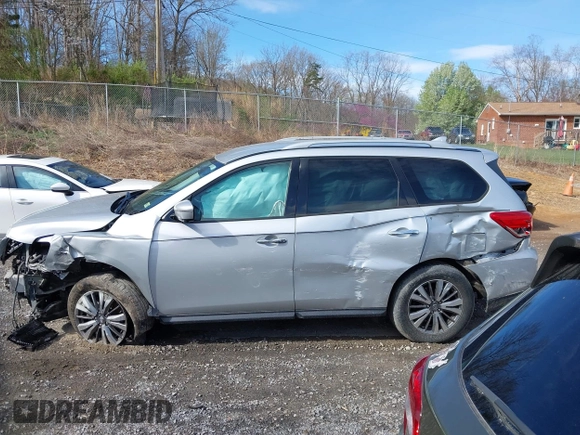 2019 Nissan Pathfinder S z VIN 5N1DR2MN0KC604587, wystawiony jako IAAI lot #41902222 z przebiegiem 91 185 mil mil oraz . Historia ofert i sprzedaży dostępna na DreamBid. Obrazek 13.