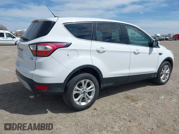 2017 Ford Escape SE with VIN 1FMCU9G90HUC66502, listed as a IAAI auction lot 41991527 with 219,380 mi miles. Bid and sale history available at carsss.com. Image 4.