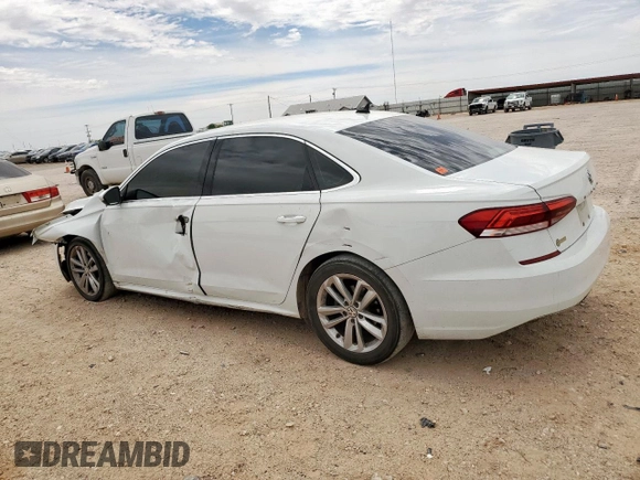 2020 Volkswagen Passat SE with VIN 1VWSA7A38LC027843, listed as a Copart auction lot 57115835 with 153,597 mi miles and Salvage title. Bid and sale history available at DreamBid. Image 2.