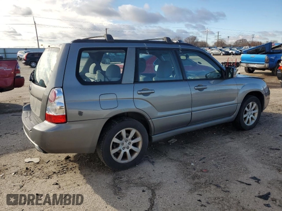 2006 Subaru Forester 2.5 X w/Premium Pkg with VIN JF1SG656X6H731152, listed as a Copart auction lot 41576145 with 186,127 mi miles and Salvage Title. Bid and sale history available at carsss.com. Image 3.