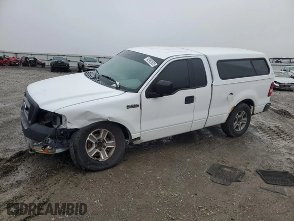 2005 Ford F-150 XL with VIN 1FTRF14W65NB44382, listed as a Copart auction lot 42992825 with 203,839 mi miles and Salvage Title. Bid and sale history available at carsss.com. Image 1.
