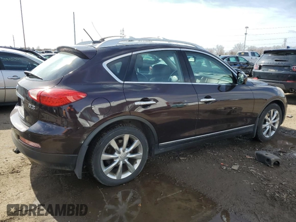 2010 Infiniti EX Journey z VIN JN1AJ0HR1AM753098, wystawiony jako Copart lot #50184885 z przebiegiem 114 220 mil mil oraz Czysty tytuł • Clean title. Historia ofert i sprzedaży dostępna na DreamBid. Obrazek 3.