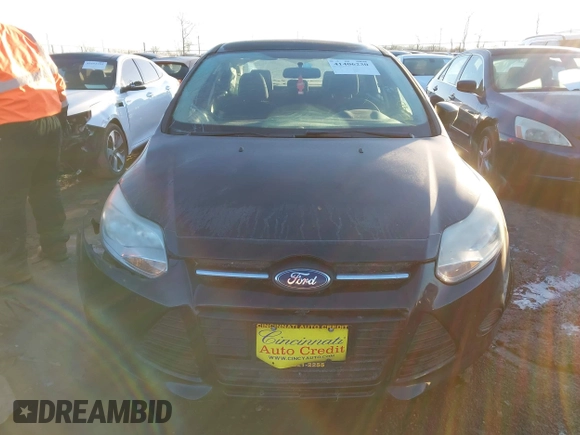 2013 Ford Focus SE with VIN 1FADP3F21DL312717, listed as a IAAI auction lot 41406230 with 97,282 mi miles. Bid and sale history available at carsss.com. Image 13.
