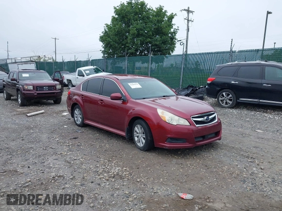 2011 Subaru Legacy Premium with VIN 4S3BMBC62B3220749, listed as a IAAI auction lot 42505918 with 143,137 mi miles and . Bid and sale history available at DreamBid. Image 1.
