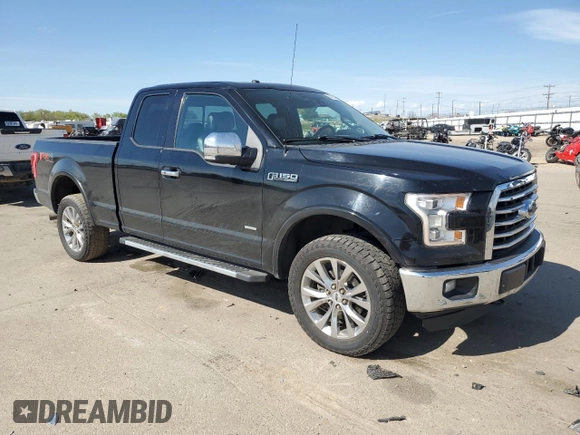 2016 Ford F-150 XLT with VIN 1FTFX1EG9GFC03929, listed as a Copart auction lot 52103325 with 89,418 mi miles and Salvage Title. Bid and sale history available at carsss.com. Image 4.