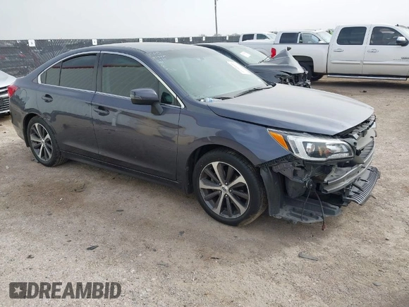 2015 Subaru Legacy 2.5i Limited with VIN 4S3BNBJ66F3059943, listed as a IAAI auction lot 41745894 with 69,725 mi miles. Bid and sale history available at carsss.com. Image 1.