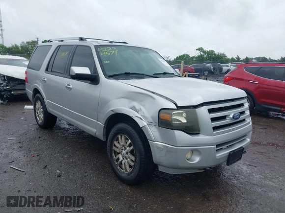 2010 Ford Expedition Limited z VIN 1FMJU2A5XAEB71496, wystawiony jako IAAI lot #42234571 z przebiegiem 267 867 mil mil oraz . Historia ofert i sprzedaży dostępna na DreamBid. Obrazek 1.