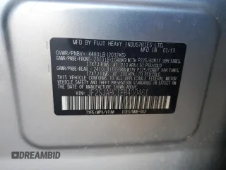 2014 Subaru Forester 2.5i Limited with VIN JF2SJAHC1EH400461, listed as a Copart auction lot 53556985 with 124,793 mi miles and Salvage Title. Bid and sale history available at carsss.com. Image 14.