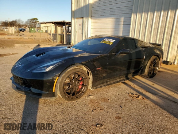 2019 Chevrolet Corvette Grand Sport 1LT with VIN 1G1YW2D76K5120176, listed as a Copart auction lot 42632144 with 54,099 mi miles and Clean title. Bid and sale history available at DreamBid. Image 1.