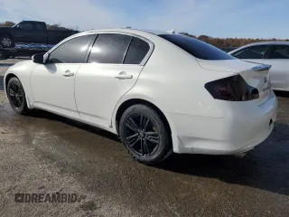 2011 Infiniti G25 Sedan x with VIN JN1DV6AR2BM451013, listed as a Copart auction lot 84508134 with 124,945 mi miles and Clean Title. Bid and sale history available at carsss.com. Image 2.