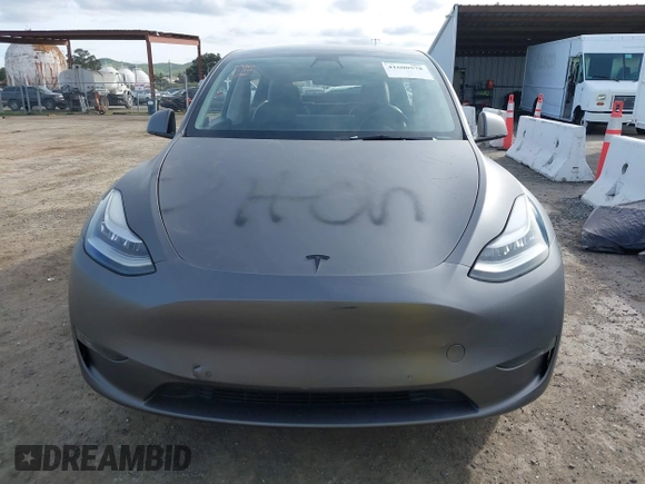 2021 Tesla Model Y Long Range with VIN 5YJYGDEE6MF111993, listed as a IAAI auction lot 41600578 with Not Provided miles. Bid and sale history available at carsss.com. Image 12.