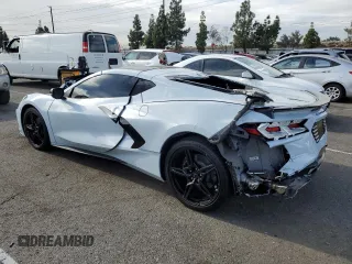 2024 Chevrolet Corvette 1LT with VIN 1G1YA2D46R5109841, listed as a Copart auction lot 81775464 with 7,840 mi miles and Salvage title. Bid and sale history available at DreamBid. Image 2.
