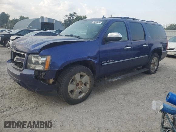 2010 Chevrolet Suburban LTZ with VIN 1GNUKKE36AR216773, listed as a Copart auction lot 74616484 with 247,900 mi miles and Salvage Title. Bid and sale history available at carsss.com. Image 1.