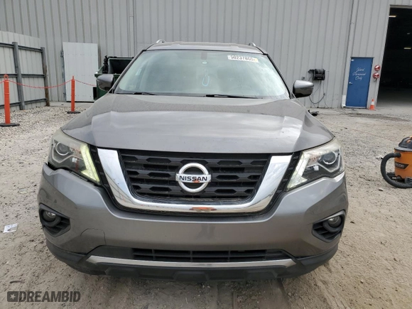 2017 Nissan Pathfinder SV with VIN 5N1DR2MN6HC665578, listed as a Copart auction lot 50237865 with 124,018 mi miles and Salvage Title. Bid and sale history available at carsss.com. Image 5.