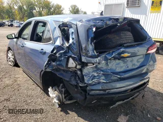 2024 Chevrolet Equinox LT with VIN 3GNAXUEG8RL364851, listed as a Copart auction lot 71069054 with Not Provided miles and Salvage Title. Bid and sale history available at DreamBid. Image 2.