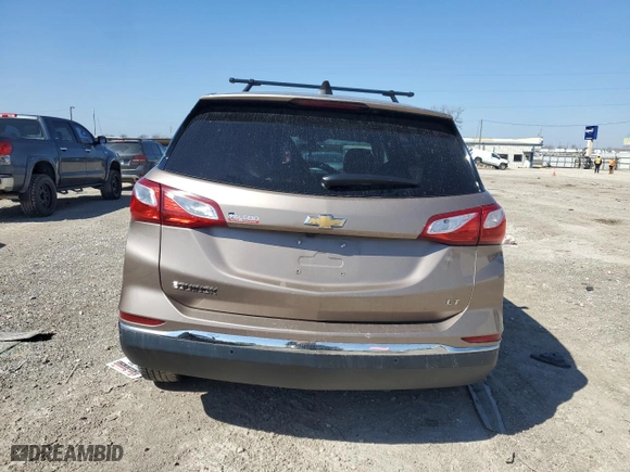 2018 Chevrolet Equinox LT with VIN 2GNAXJEV0J6286734, listed as a Copart auction lot 45278985 with 170,750 mi miles and Salvage Title. Bid and sale history available at carsss.com. Image 6.