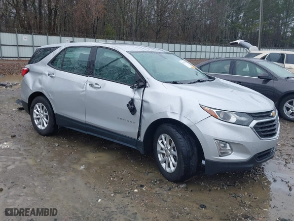 2019 Chevrolet Equinox LS with VIN 2GNAXHEVXK6130629, listed as a IAAI auction lot 41767015 with 86,507 mi miles. Bid and sale history available at carsss.com. Image 1.