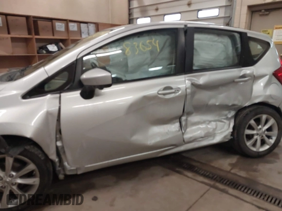 2015 Nissan Note SV with VIN 3N1CE2CP9FL428408, listed as a IAAI auction lot 41683654 with 114,288 mi miles and . Bid and sale history available at DreamBid. Image 6.