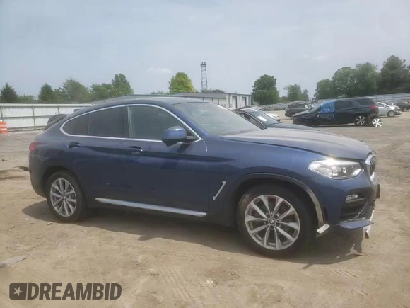 2019 BMW X4 xDrive30i with VIN 5UXUJ3C52KLG51818, listed as a Copart auction lot 59573625 with 77,841 mi miles and Salvage title. Bid and sale history available at DreamBid. Image 14.