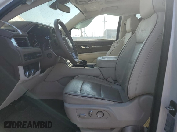 2021 GMC Yukon Denali with VIN 1GKS2DKL6MR477295, listed as a Copart auction lot 48206505 with 44,940 mi miles and Salvage Title. Bid and sale history available at carsss.com. Image 7.