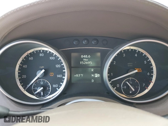 2012 Mercedes-Benz GL-Class GL 450 with VIN 4JGBF7BE6CA768147, listed as a Copart auction lot 66292774 with 152,695 mi miles and Salvage Title. Bid and sale history available at carsss.com. Image 9.
