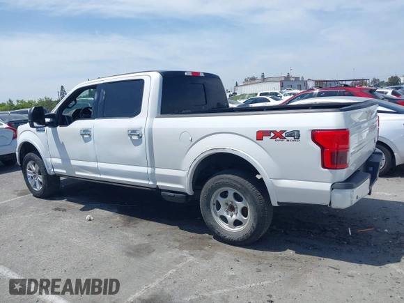 2018 Ford F-150 XL z VIN 1FTFW1EG9JFA95760, wystawiony jako IAAI lot #42299097 z przebiegiem 105 699 mil mil oraz . Historia ofert i sprzedaży dostępna na DreamBid. Obrazek 14.