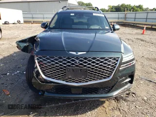 2021 Genesis GV80 with VIN KMUHCESC6MU073951, listed as a Copart auction lot 63617215 with 42,510 mi miles and Salvage title. Bid and sale history available at DreamBid. Image 5.