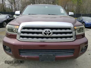 2008 Toyota Sequoia Limited with VIN 5TDZY68A88S010252, listed as a Copart auction lot 52701865 with 375,328 mi miles and Salvage Title. Bid and sale history available at DreamBid. Image 5.