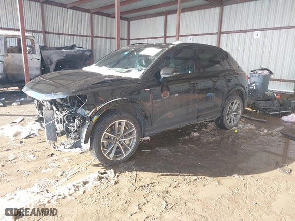 2022 Audi Q3 S line Premium Plus with VIN WA1EECF35N1006124, listed as a IAAI auction lot 41268393 with 70,349 mi miles. Bid and sale history available at carsss.com. Image 2.