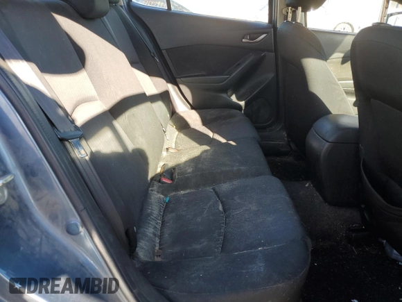 2015 Mazda 3 i SV with VIN JM1BM1T70F1228921, listed as a Copart auction lot 80204274 with 165,845 mi miles and Salvage Title. Bid and sale history available at DreamBid. Image 10.