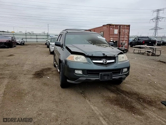 2005 Acura MDX Touring with VIN 2HNYD18665H527950, listed as a Copart auction lot 84299514 with 0 mi miles and Salvage Title. Bid and sale history available at carsss.com. Image 12.