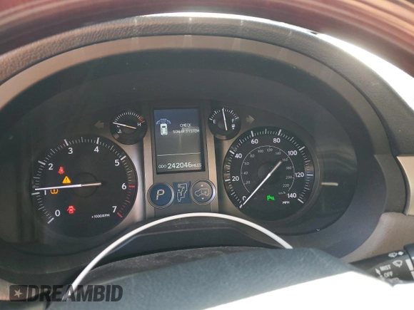 2012 Lexus GX 460 Premium with VIN JTJJM7FX4C5042312, listed as a Copart auction lot 47000615 with 242,046 mi miles and Salvage title. Bid and sale history available at DreamBid. Image 9.