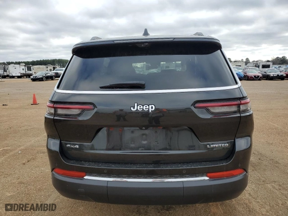 2024 Jeep Grand Cherokee L Limited with VIN 1C4RJKBG0R8934670, listed as a Copart auction lot 49977055 with 19,035 mi miles and Salvage Title. Bid and sale history available at carsss.com. Image 6.
