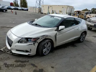 2011 Honda CR-Z EX with VIN JHMZF1C6XBS008897, listed as a Copart auction lot 81413574 with 158,313 mi miles and Salvage Title. Bid and sale history available at carsss.com. Image 1.