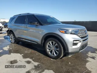 2022 Ford Explorer Limited with VIN 1FMSK7FH5NGA54705, listed as a Copart auction lot 52293335 with 58,140 mi miles and Salvage Title. Bid and sale history available at carsss.com. Image 4.