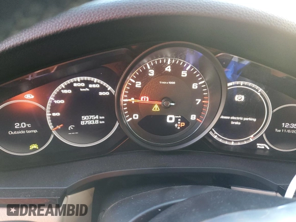 2021 Porsche Cayenne S with VIN WP1AB2AY1MDA28191, listed as a Copart auction lot 86746864 with 50,754 mi miles and Clean title. Bid and sale history available at DreamBid. Image 9.
