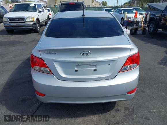 2014 Hyundai Accent GLS with VIN KMHCT4AE9EU688954, listed as a IAAI auction lot 42141664 with 99,041 mi miles. Bid and sale history available at carsss.com. Image 14.