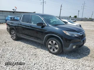 2019 Honda Ridgeline RTL with VIN 5FPYK3F51KB021226, listed as a Copart auction lot 59505175 with 79,010 mi miles and Salvage title. Bid and sale history available at DreamBid. Image 4.