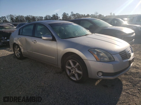 2004 Nissan Maxima SE with VIN 1N4BA41E24C931620, listed as a Copart auction lot 76916754 with 190,170 mi miles and Salvage Title. Bid and sale history available at carsss.com. Image 4.