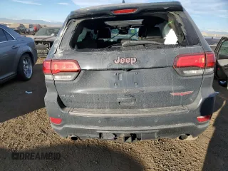 2017 Jeep Grand Cherokee Trailhawk with VIN 1C4RJFLT8HC772429, listed as a Copart auction lot 89334325 with 193,516 mi miles and Salvage title. Bid and sale history available at DreamBid. Image 6.