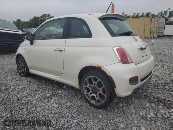 2012 FIAT 500 Sport z VIN 3C3CFFBR7CT186741, wystawiony jako Copart lot #58833045 z przebiegiem 168 764 mil mil oraz Tytuł czysty. Historia ofert i sprzedaży dostępna na DreamBid. Obrazek 2.