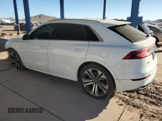 2022 Audi Q8 Prestige z VIN WA1CVBF14ND006792, wystawiony jako Copart lot #79069794 z przebiegiem 90 264 mil mil oraz Szkoda całkowita • Salvage title. Historia ofert i sprzedaży dostępna na DreamBid. Obrazek 2.