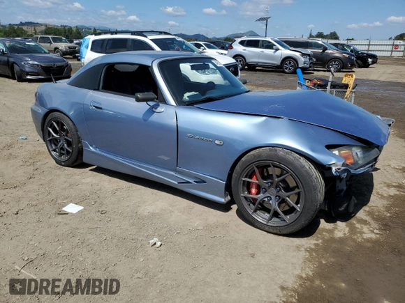 2004 Honda S2000 z VIN JHMAP21454T002150, wystawiony jako Copart lot #54963835 z przebiegiem 143 220 mil mil oraz Szkoda całkowita • Salvage title. Historia ofert i sprzedaży dostępna na DreamBid. Obrazek 4.